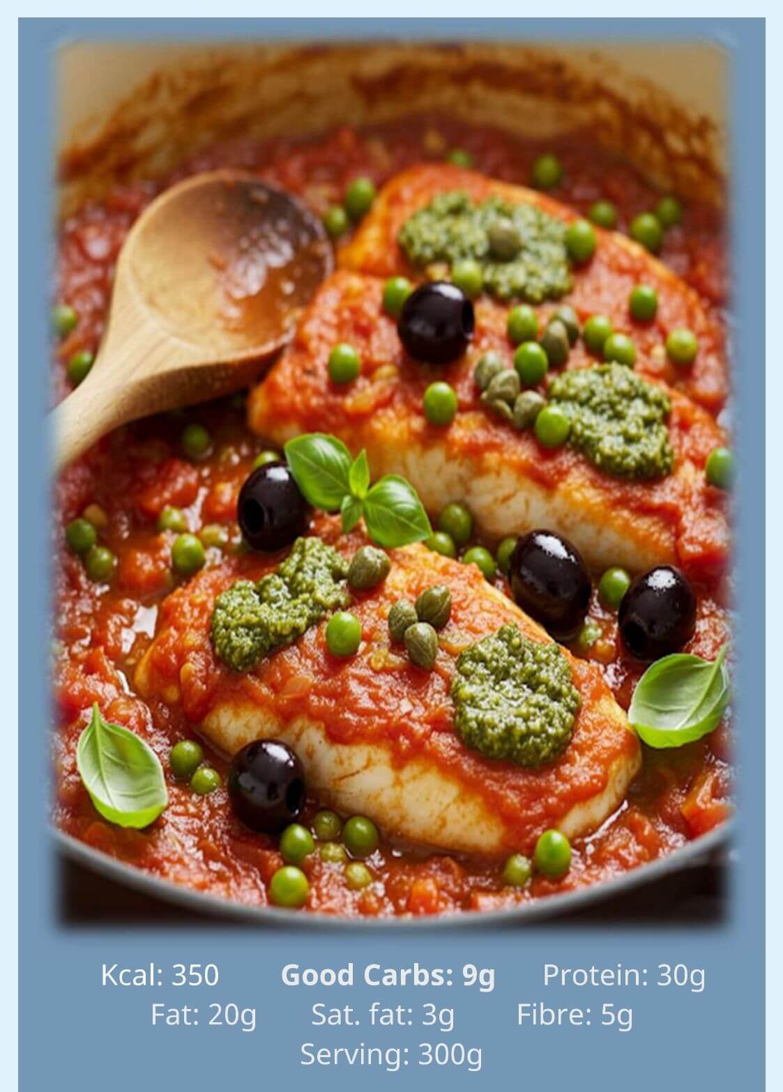 Fish pesto